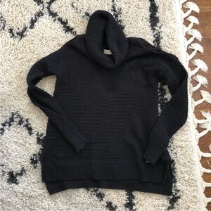 Hollister cowl neck with cold shoulders